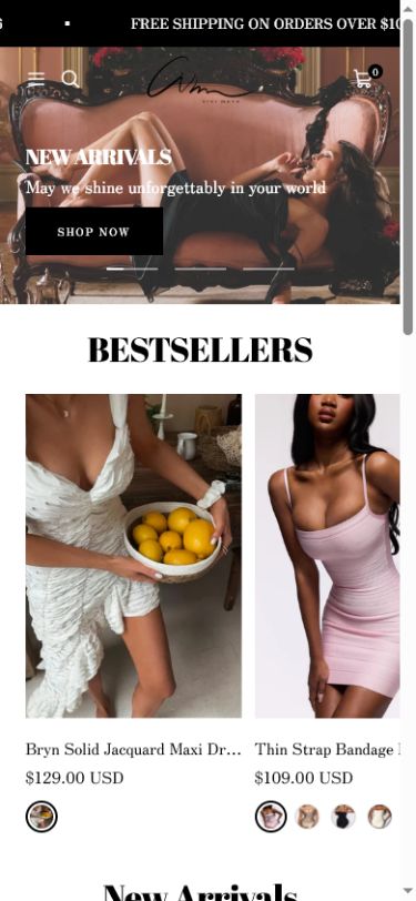 Vivimaya mobile site