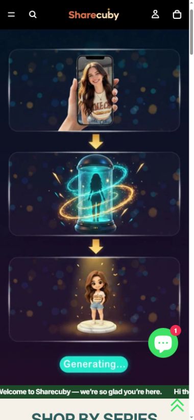 Sharecuby mobile site